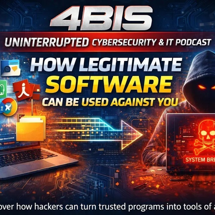 Podcast EP4: How Legitimate Software Can Be Used Against You